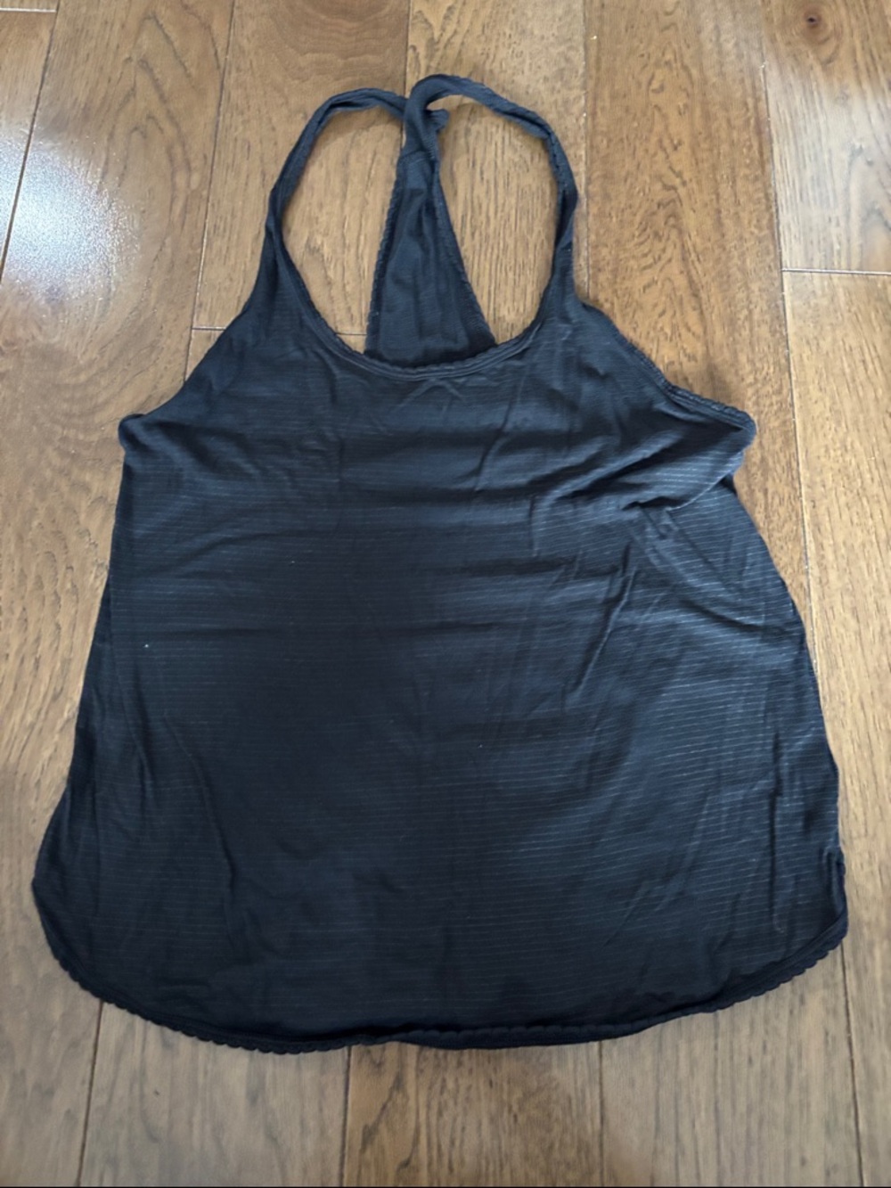lululemon athletica Black Racerback Tank